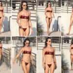 [Photos] Alessandra Ambrosio Set Fire In Bikini Look