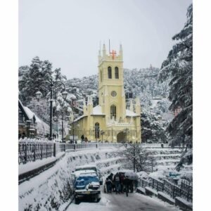 Shimla Snowfall Photos Theblondpost