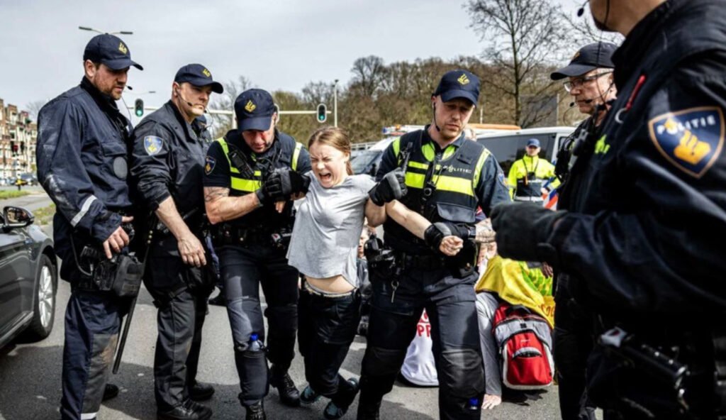 Greta Thunberg Arrested