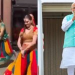 Russian Artists Dholna Dance PM Modi