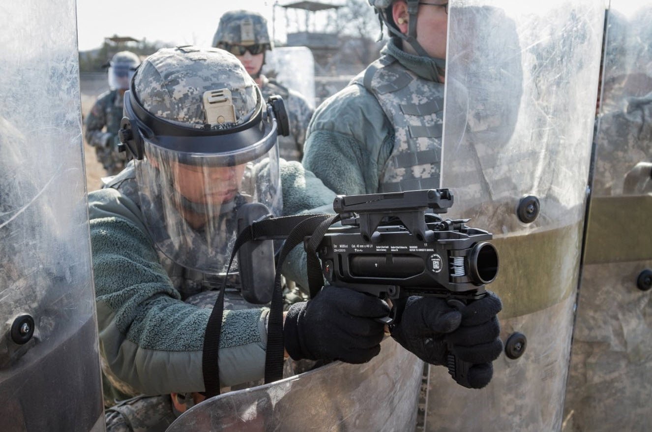 Legion Non-Lethal Riot Control with Firepower