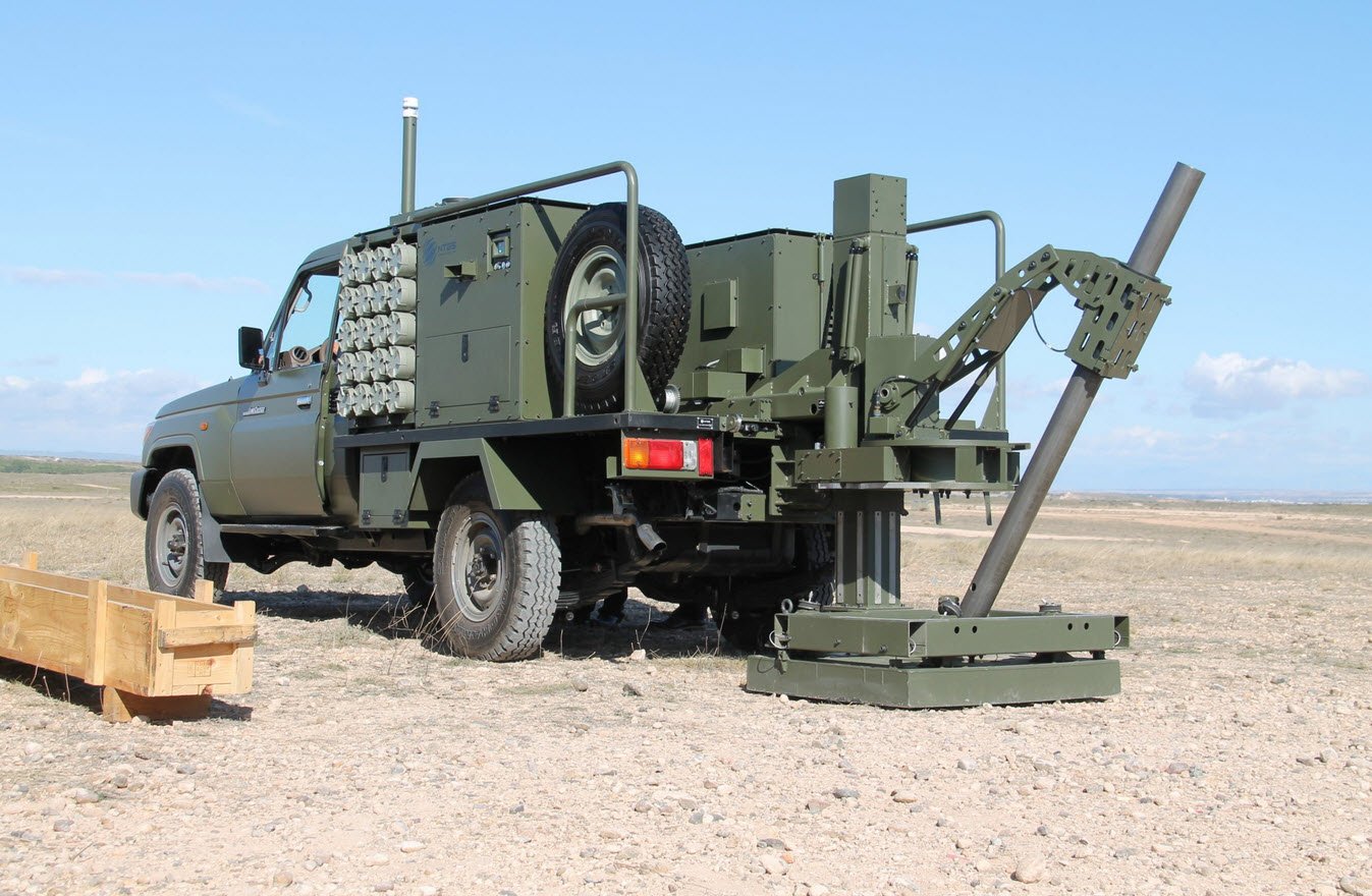 SCORPION Fastest Mobile Mortar System