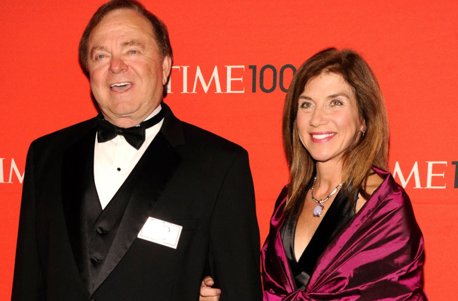 Harold Hamm and Sue Ann Arnall