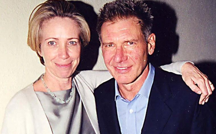 Harrison Ford and Melissa Mathison