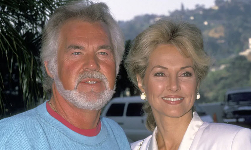 Kenny Rogers and Marianne Rogers