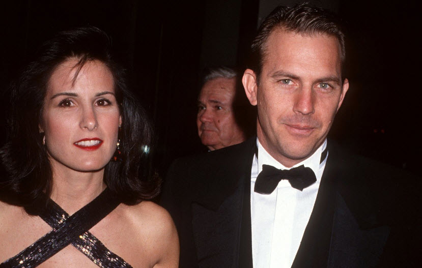 Kevin Costner and Cindy Silva