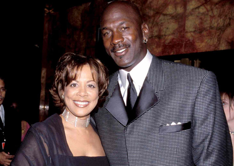 Michael Jordan and Juanita Jordan