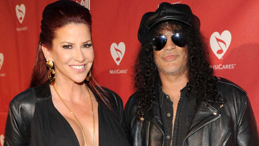 Slash and Perla Ferrar