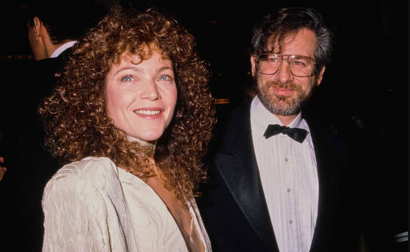Steven Spielberg and Amy Irving