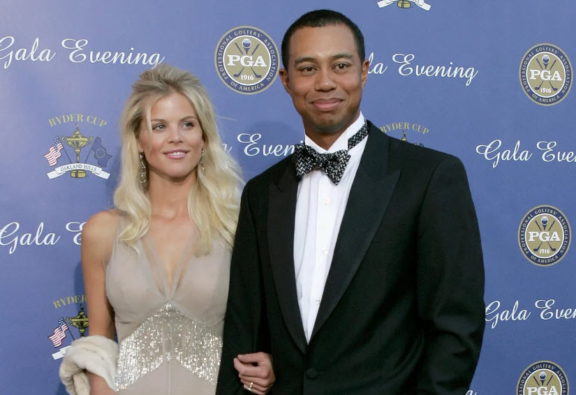 Tiger Woods and Elin Nordegren